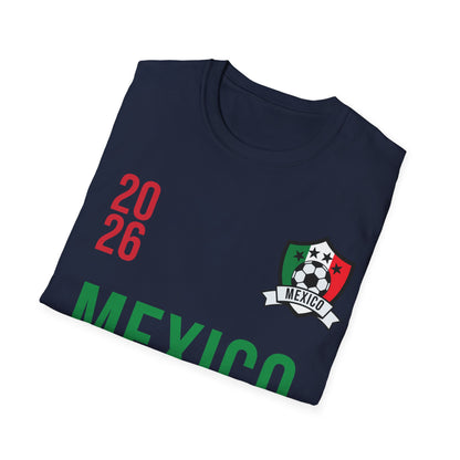 Mexico Soccer Jersey Tee Flag Football Gift 2026 T-Shirt