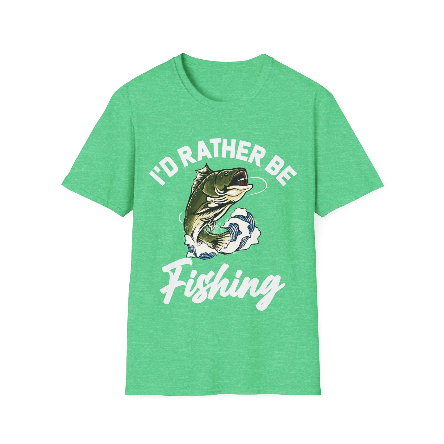 I'd Rather Be Fishing Fisherman Fathers Day Tshirt Men Women