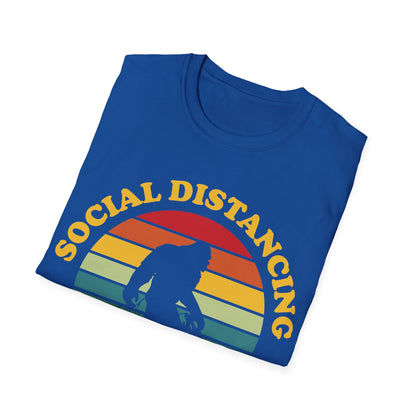 Bigfoot Social Distancing World Champion 2024 T-shirt For Men Women