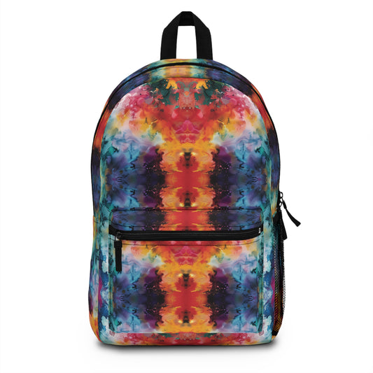 Tie-Dye Dream Vibrant Pattern Backpacks For Men Women Kids School Travel, Capacity School Backpacks