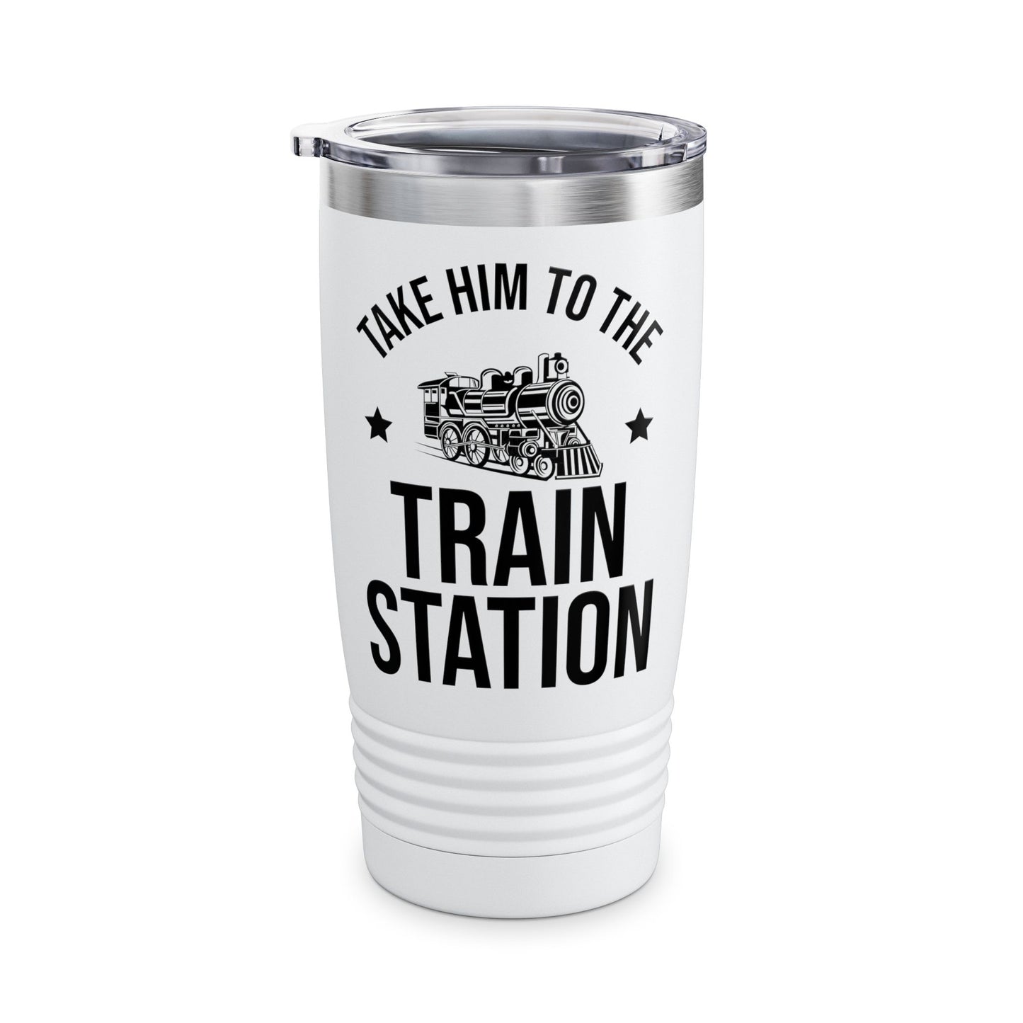 Take Him To The Train Station Platform Tumbler Men Women