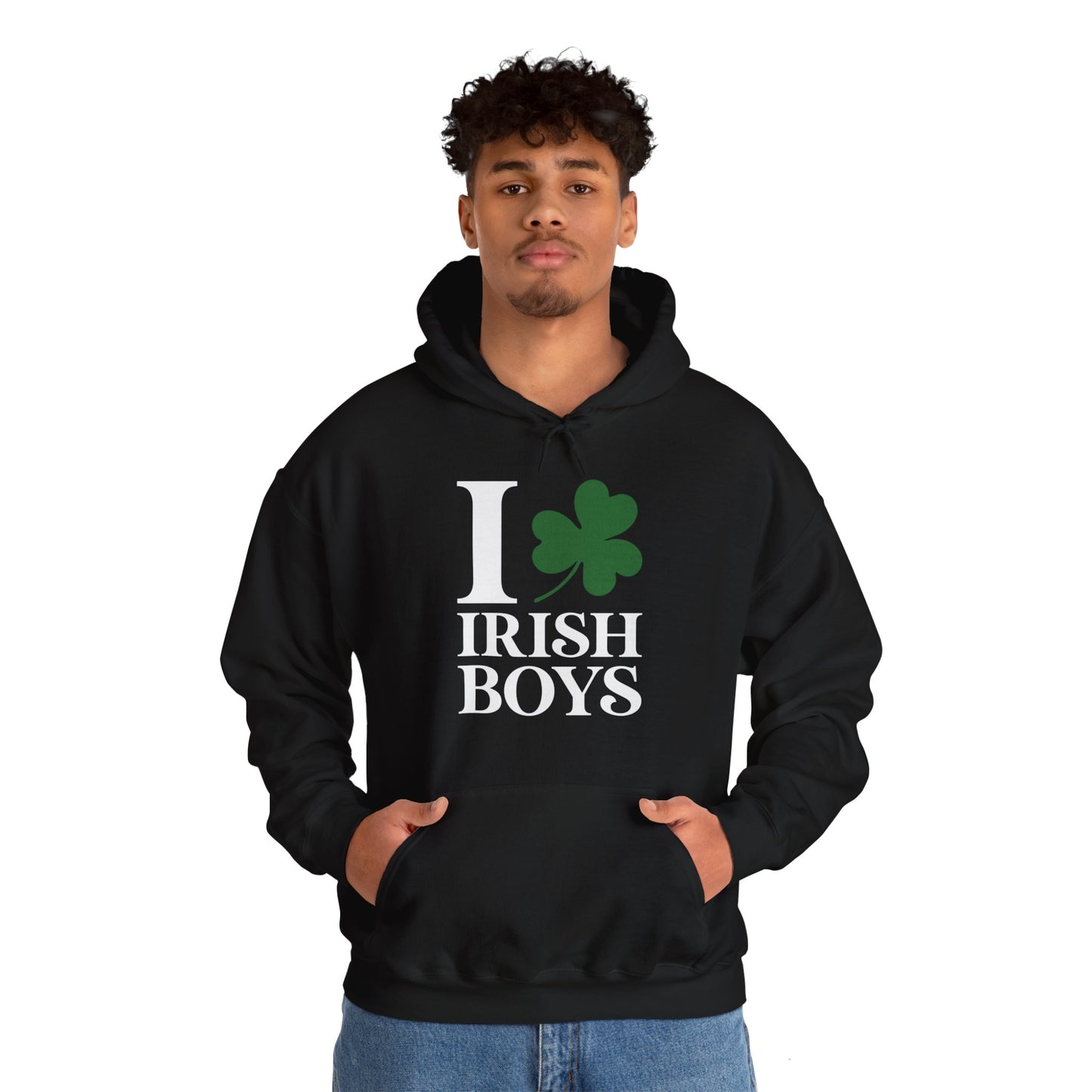 Funny I Love Irish Boys Shamrock St Patricks Day Hoodie For Men Women Hoodie