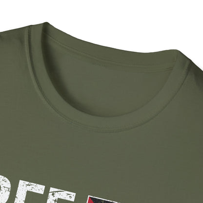 Free Palestine The Palestinian Flag Free Gaza T-Shirt Men Women