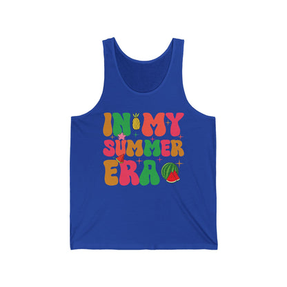 Funny In My Summer Era Summer Break Beach Family Matching Vacation Tank Top For Men Women Tank Top