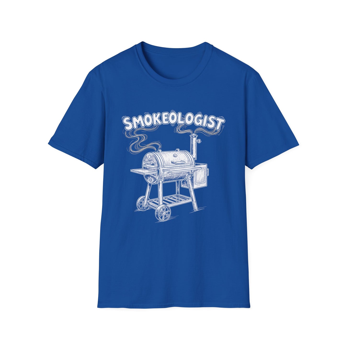 Funny Smokeologist Pitmaster BBQ Smoker Grilling T-Shirt