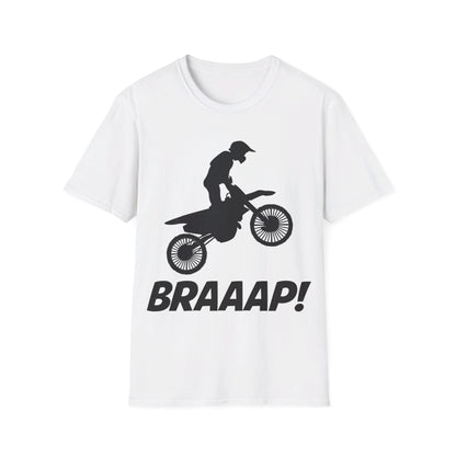 Funny Brraaap Dirt Bike Motocross Bikers Rider T-Shirt For Riders Men Women