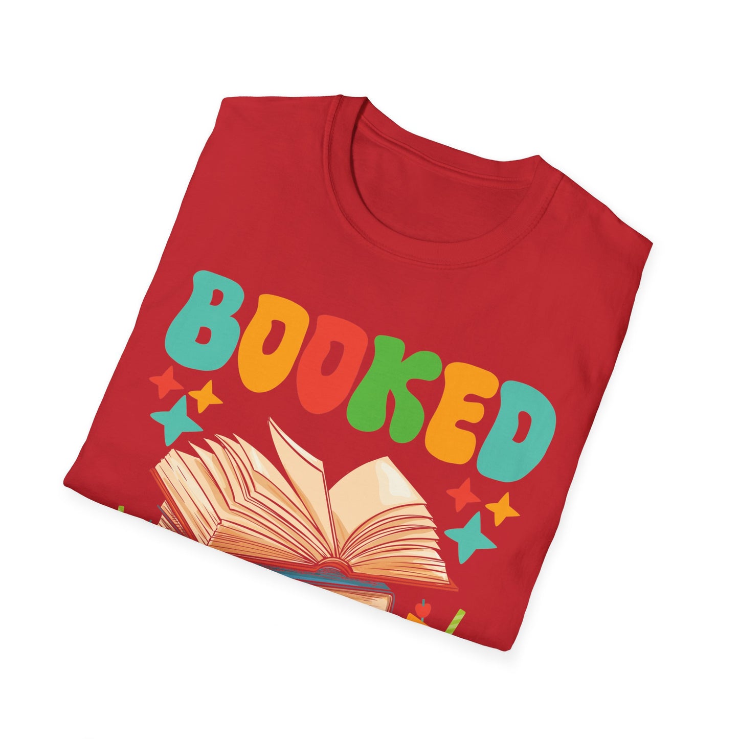 Funny Booked for the Summer Bookish Book Lover T-Shirt For Men Women Kids T-Shirt