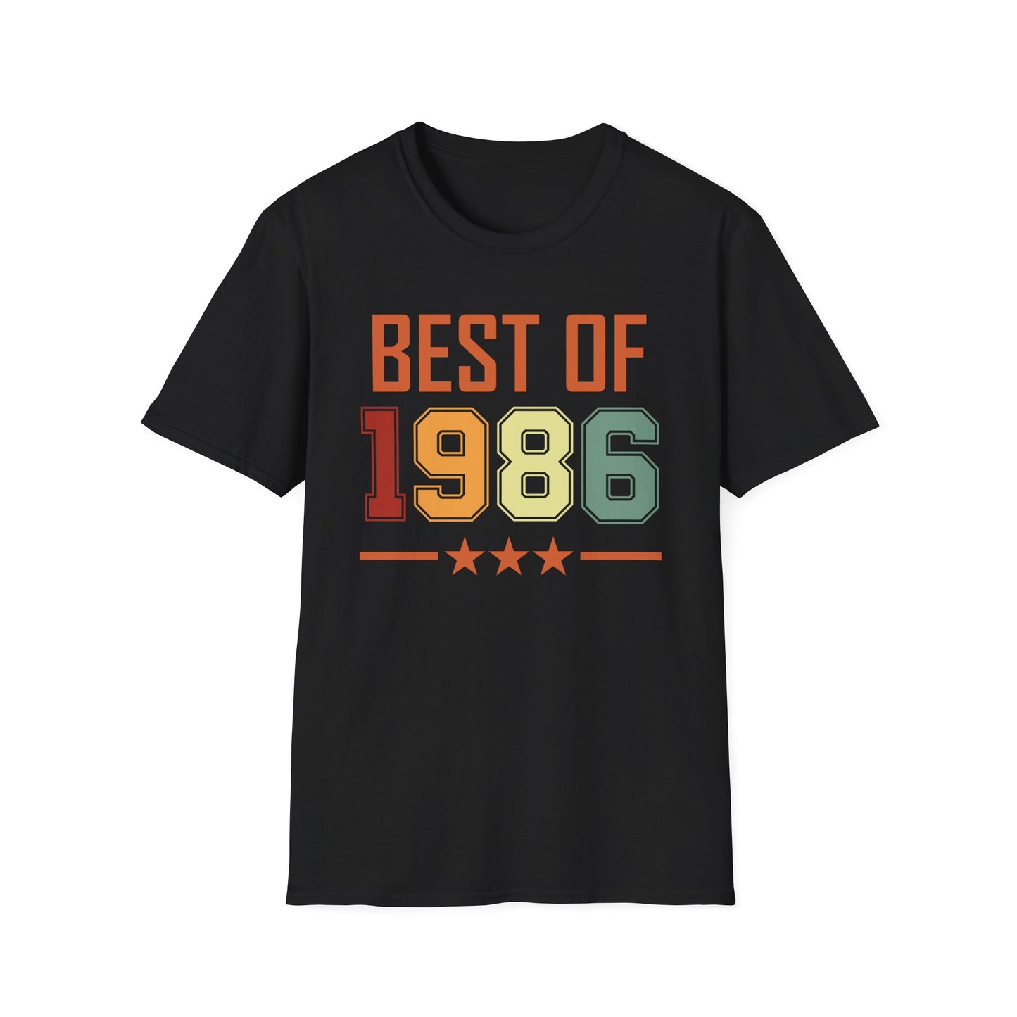 Funny Vintage Best of 1986 40 Year Old Gift 40th Birthday T-Shirt For Men Women T-Shirt