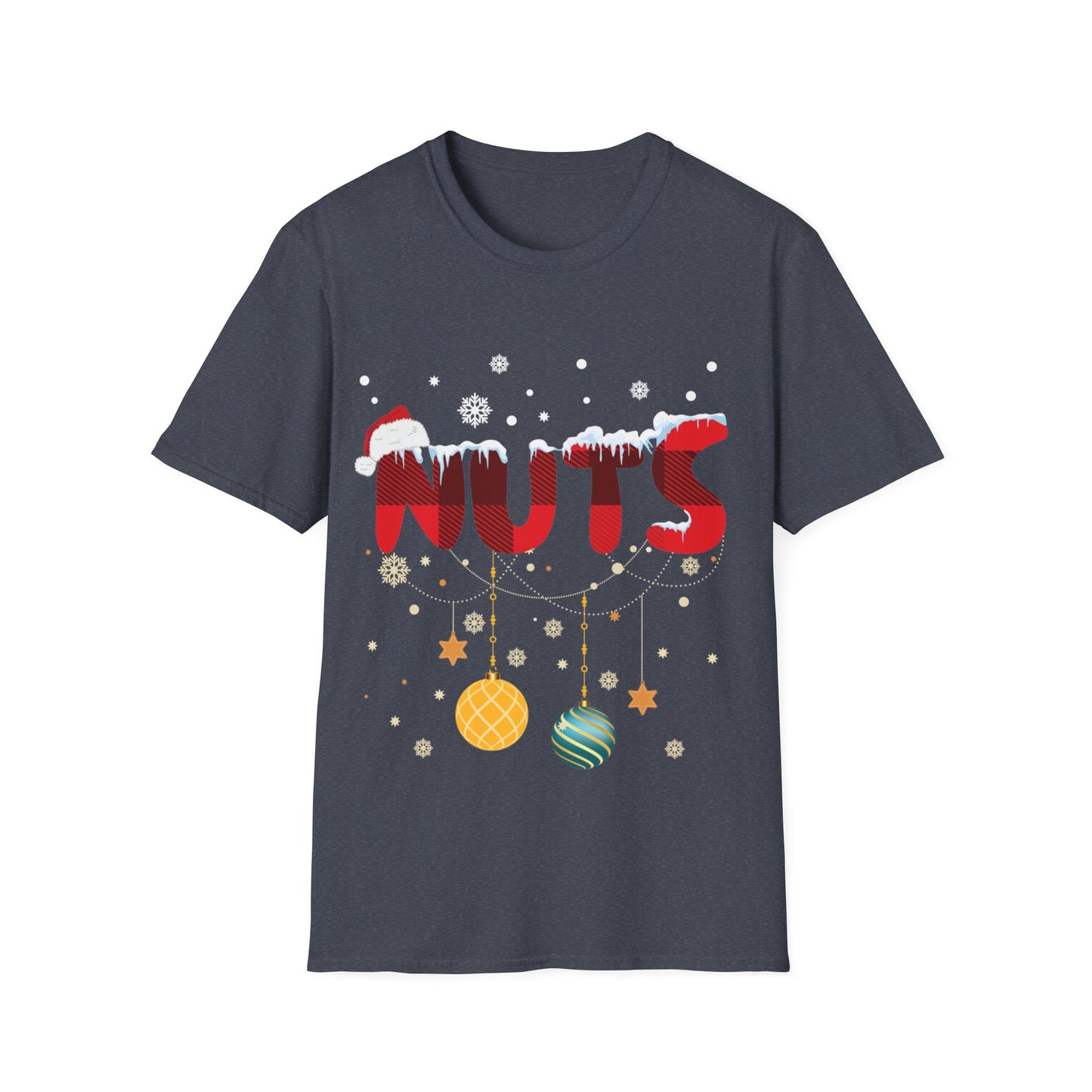 Chest Nuts Matching Chestnuts Funny Christmas Couples Nuts T-Shirt