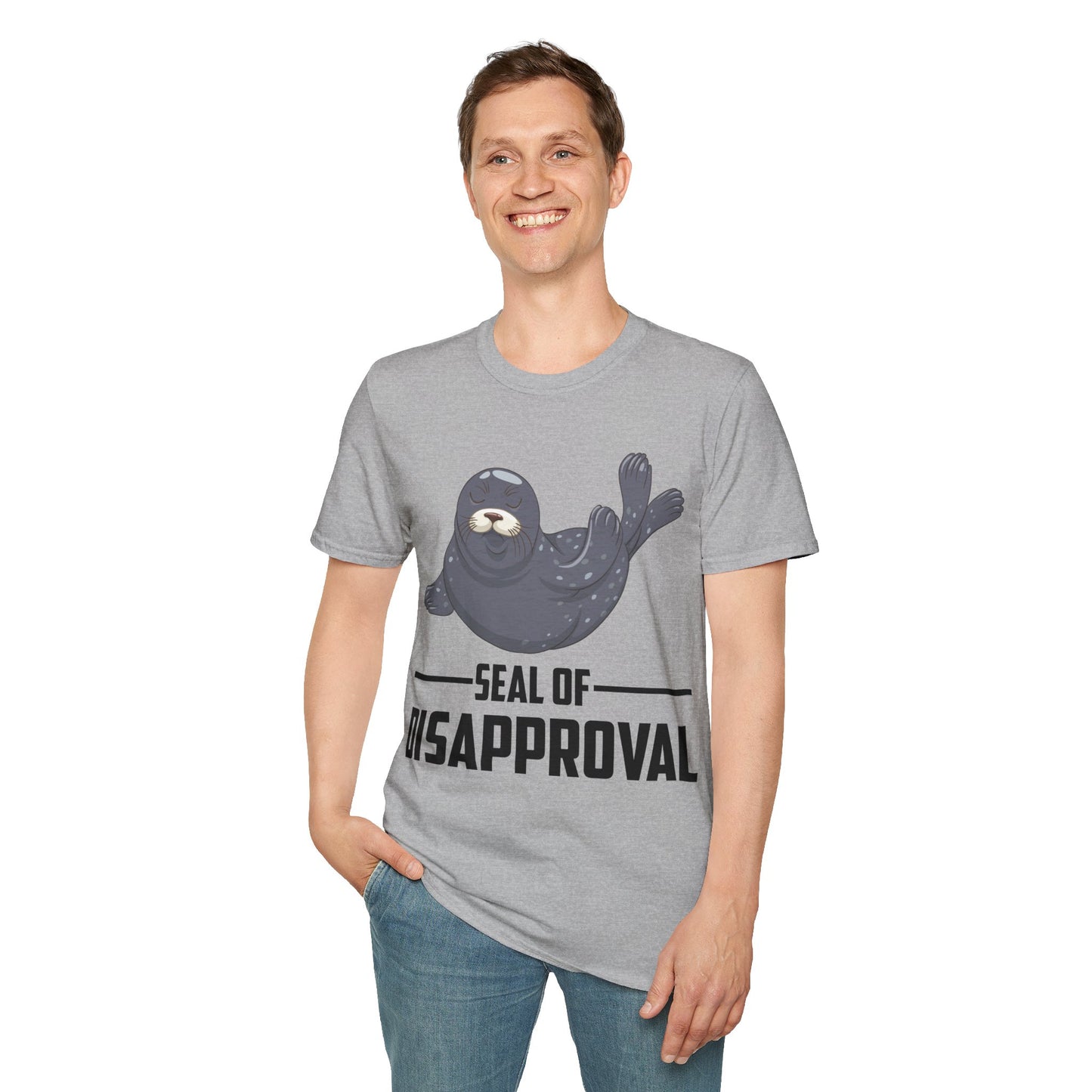 Funny Seal of Disapproval Seal Lover T-Shirt For Men Women