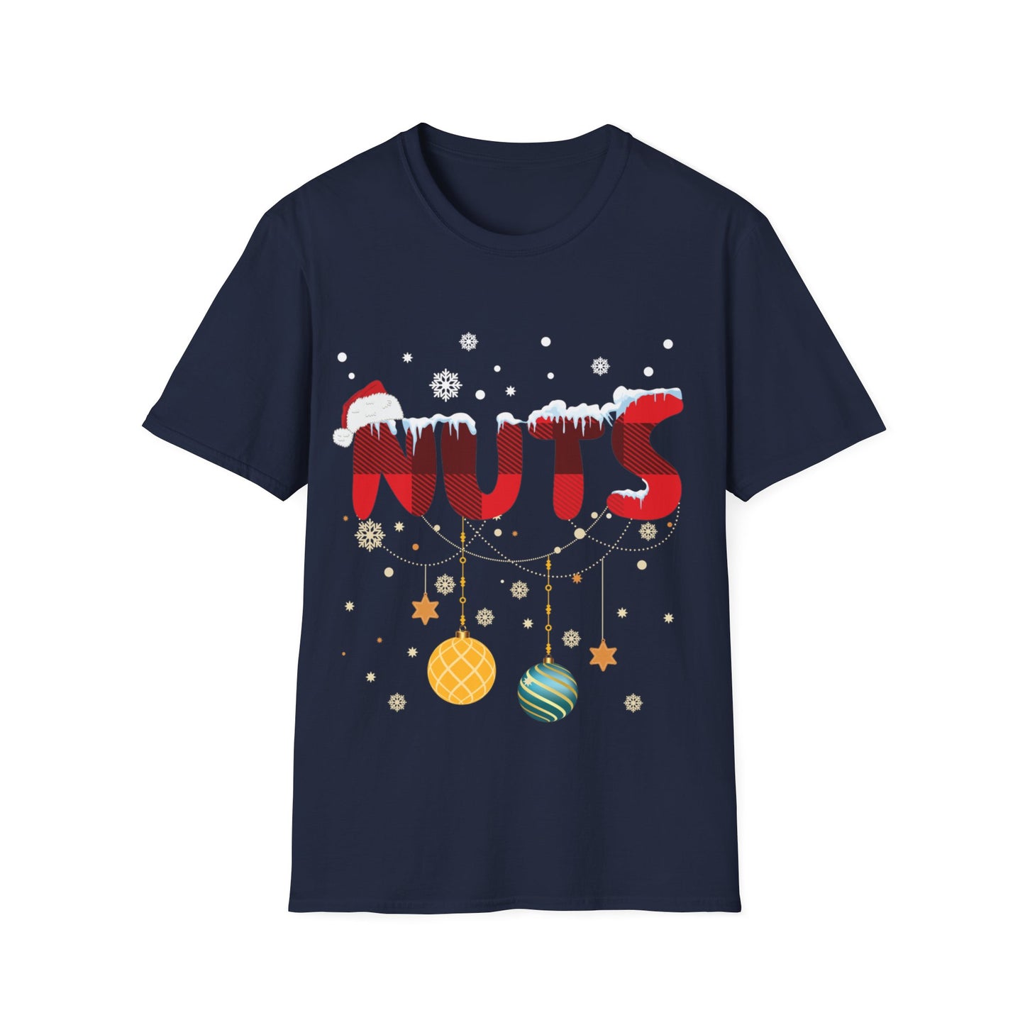 Chest Nuts Matching Chestnuts Funny Christmas Couples Nuts T-Shirt