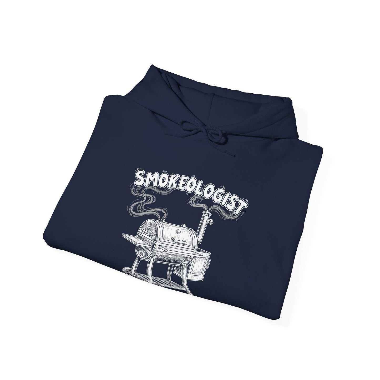 Funny Smokeologist Pitmaster BBQ Smoker Grilling Hoodie