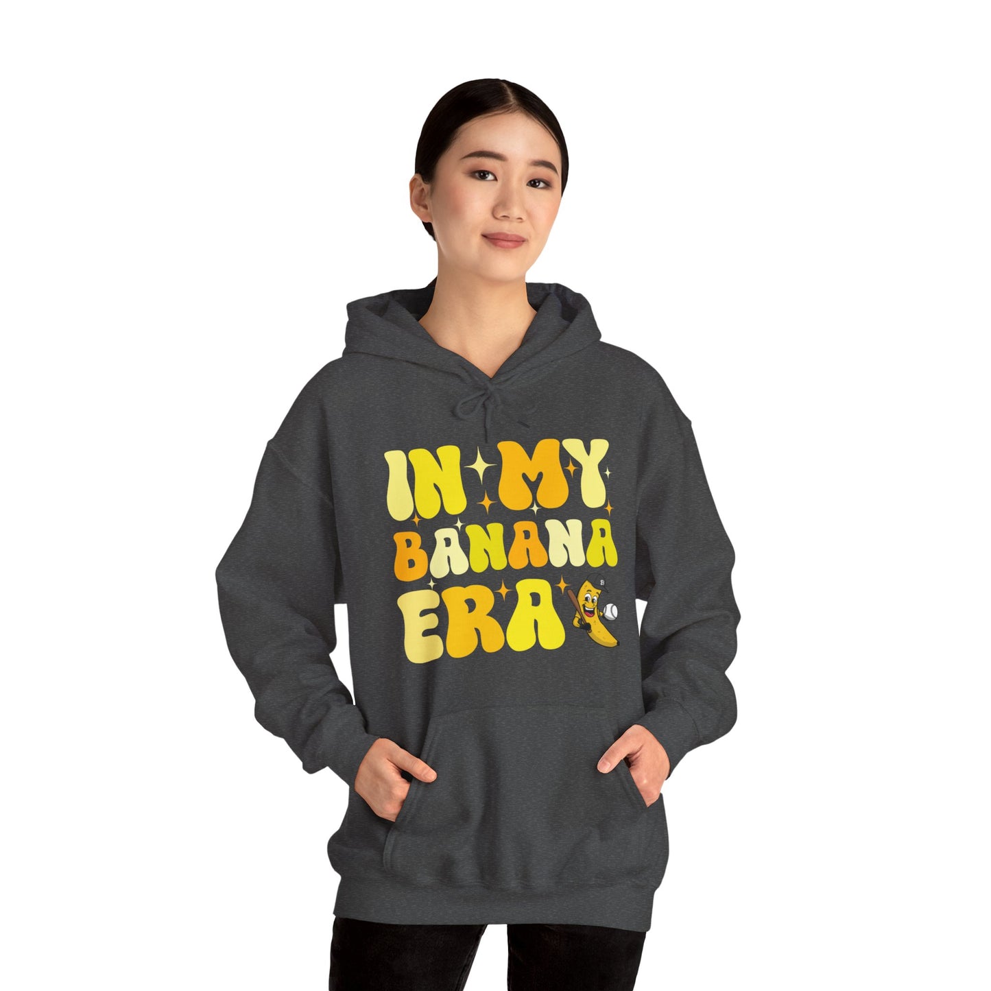 Funny In My Bananas Era Fruit Lover Baseball Player Hoodie For Men Women Hoodie