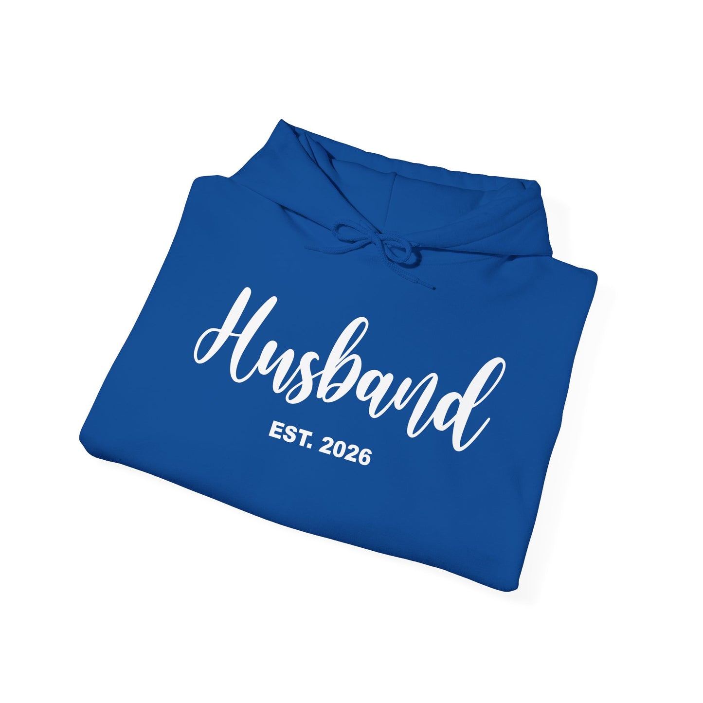 Husband Est 2026 Married Hubby Wife Honeymoon Couple Wedding Hoodie