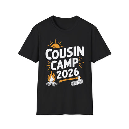 Cousin Camp 2026 Summer Vacation Trip Matching Family T-Shirt For Men Women