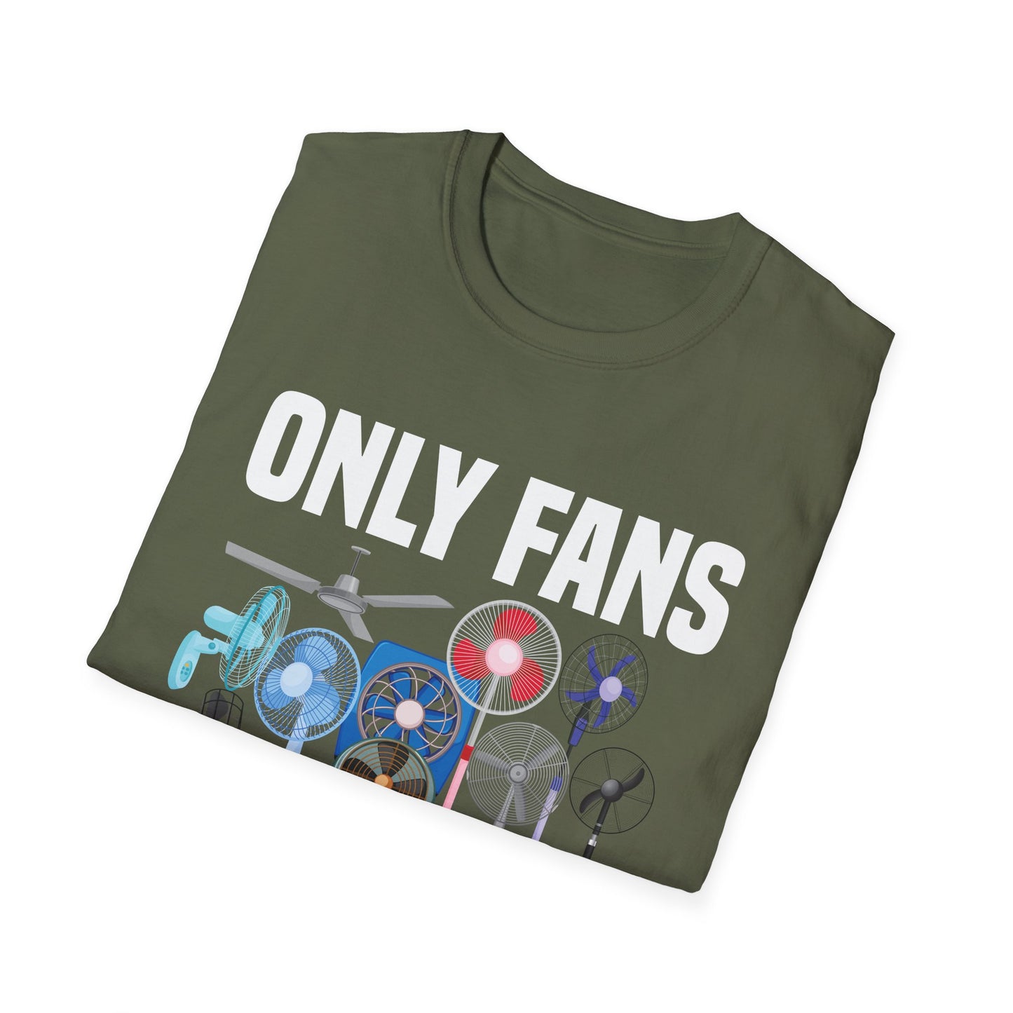 Funny Only Fans Joke Only Art Fans Womens Only Fans Joke T-Shirt