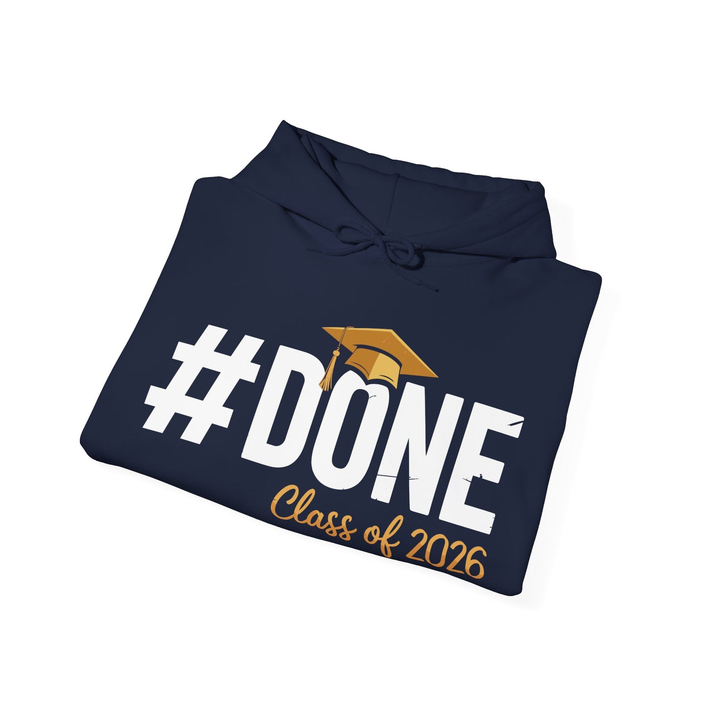 #Done Class of 2026 Graduation So Done Senior 2026 Grad Hoodie For Men Women