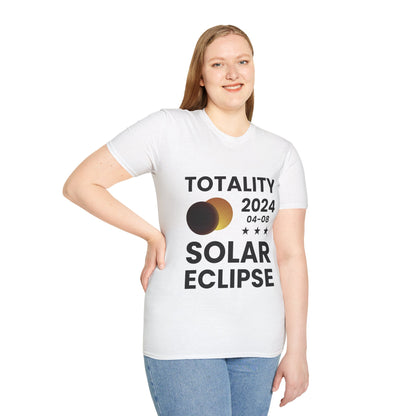 Totality Solar Eclipse 2024 America Retro Total Eclipse T-Shirt For Men Women T-Shirt