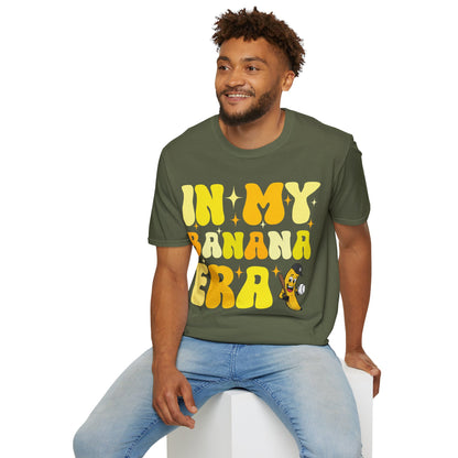 Funny In My Bananas Era Fruit Lover Baseball Player T-Shirt For Men Women T-Shirt