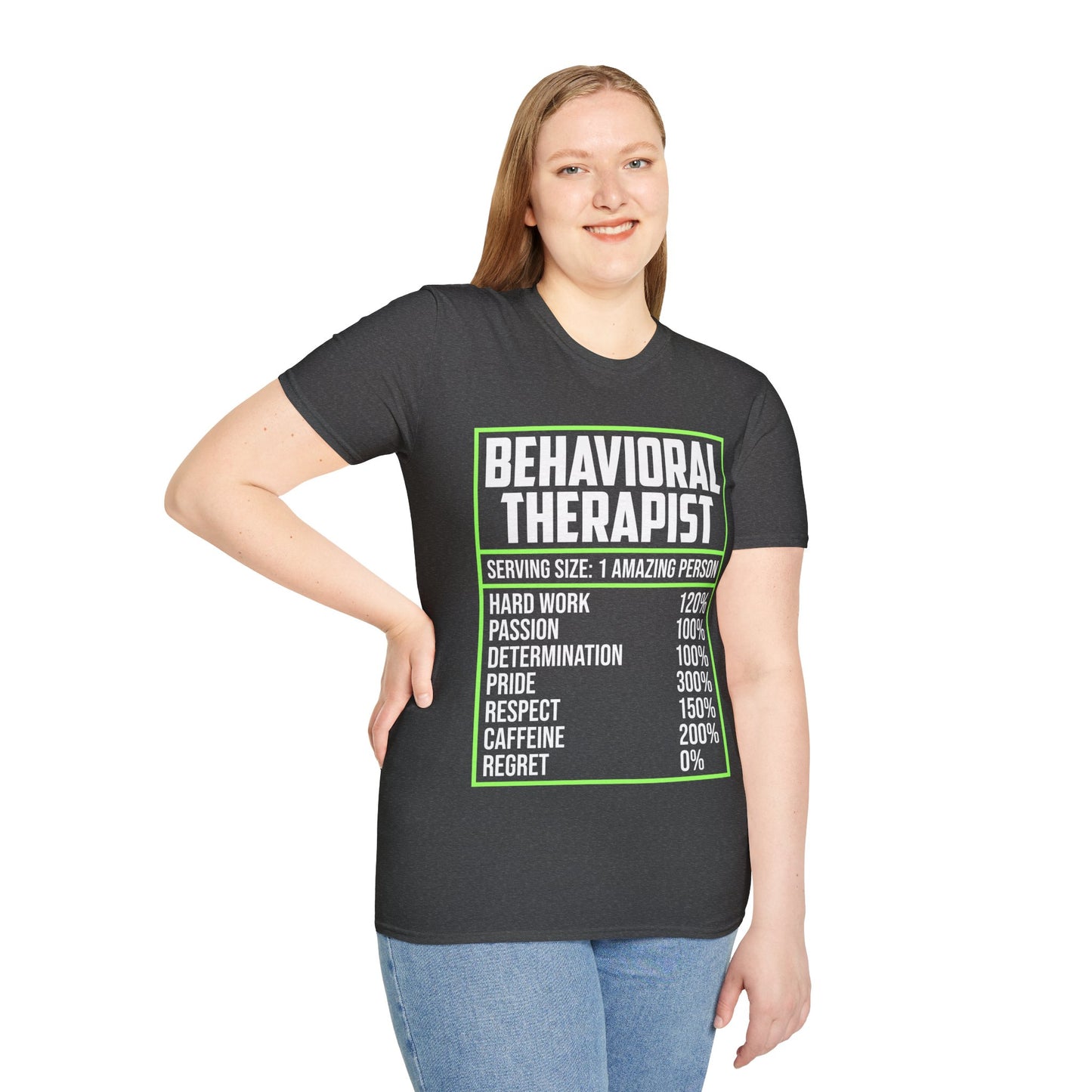 Behavioral Therapist Facts Analyst Behavior Tech SPED Teacher Autism T-Shirt