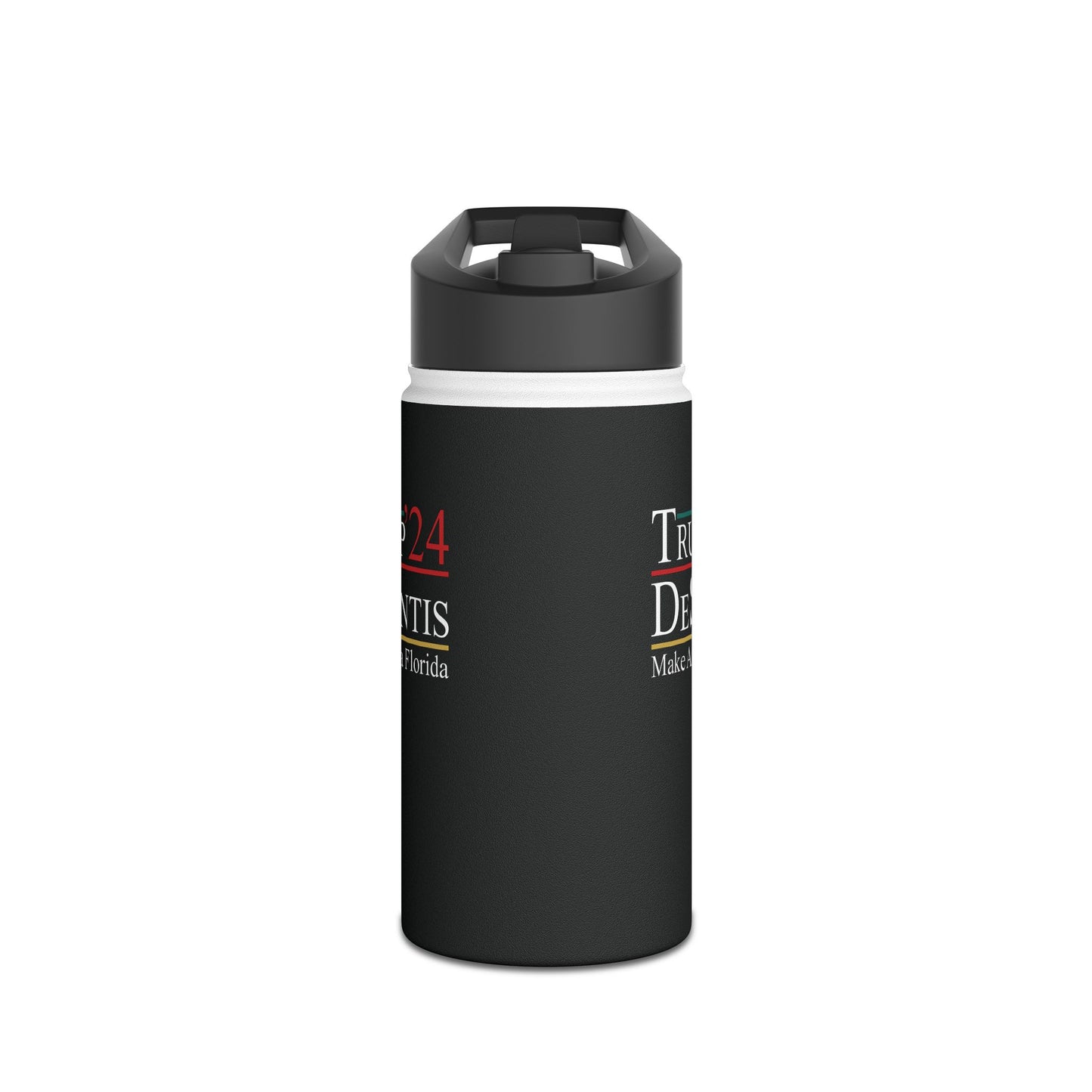 Trump DeSantis 2024 Make America Florida, Election Water Bottles Man Women