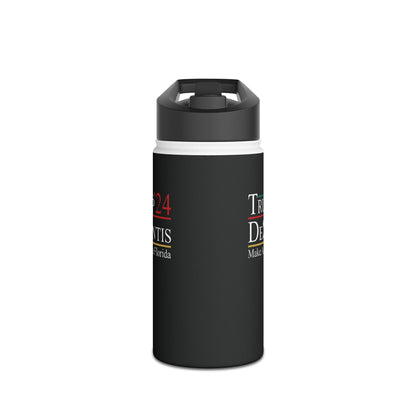 Trump DeSantis 2024 Make America Florida, Election Water Bottles Man Women