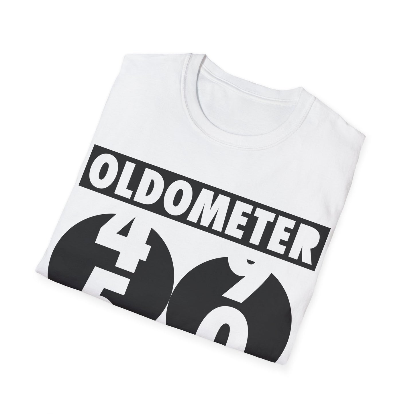 Funny Oldometer Odometer 50th Birthday Gift 50 yrs Old Joke T-Shirt For Men Women T-Shirt