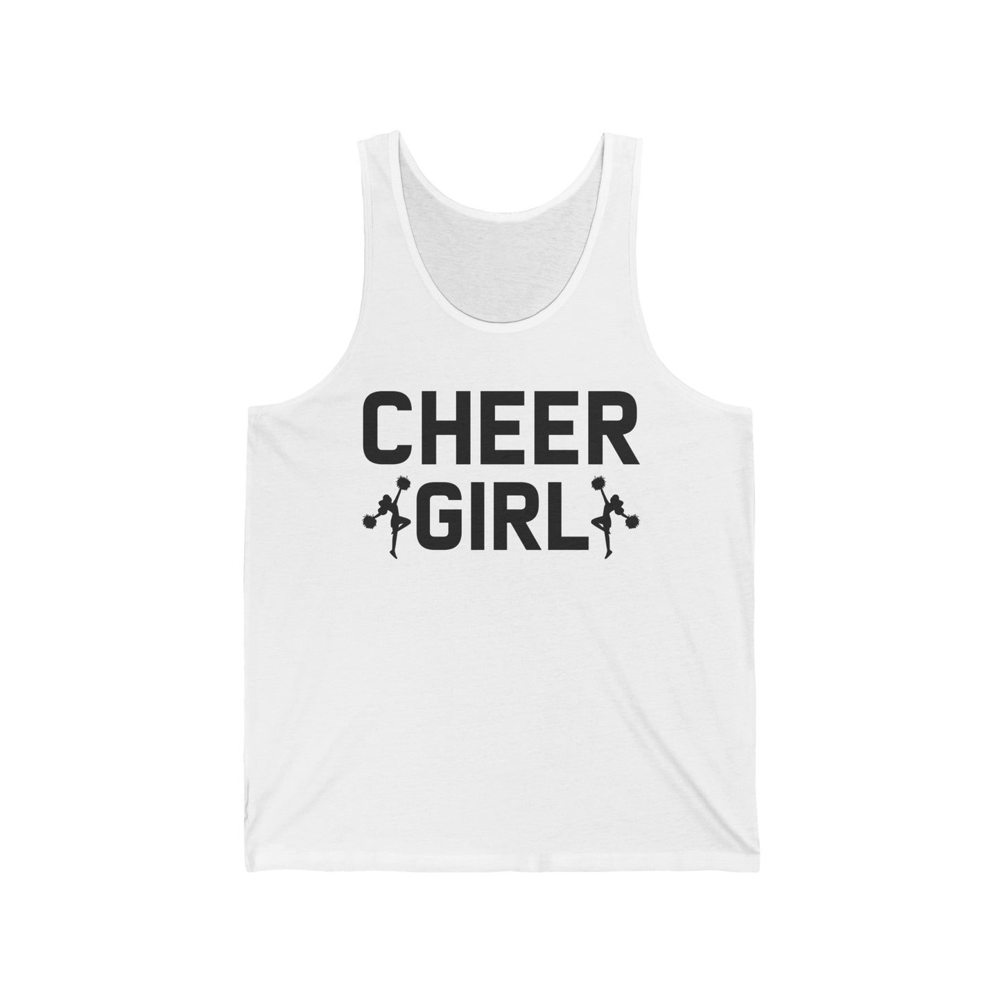 Funny Cheer Team Cheerleading Cheering Cheerleader Tank Top For Women Girls Tank Top