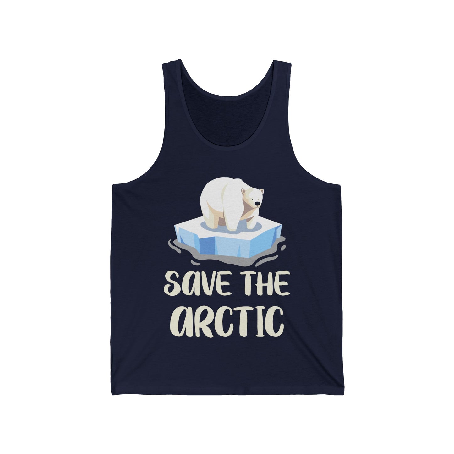 Save the Arctic Polar Bears Animals Endangered Tank Top Men Women