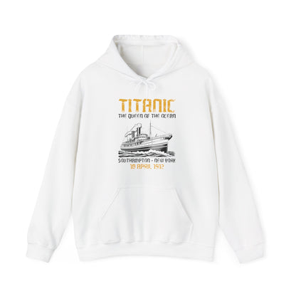 Vintage RMS Titanic 1912 Distressed Sea Sailing Ship Ocean Hoodie For Men Women Hoodie