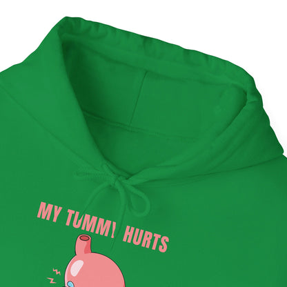 Funny My Tummy Hurts And I'm MAD At The Government Meme Sarcastic Hoodie