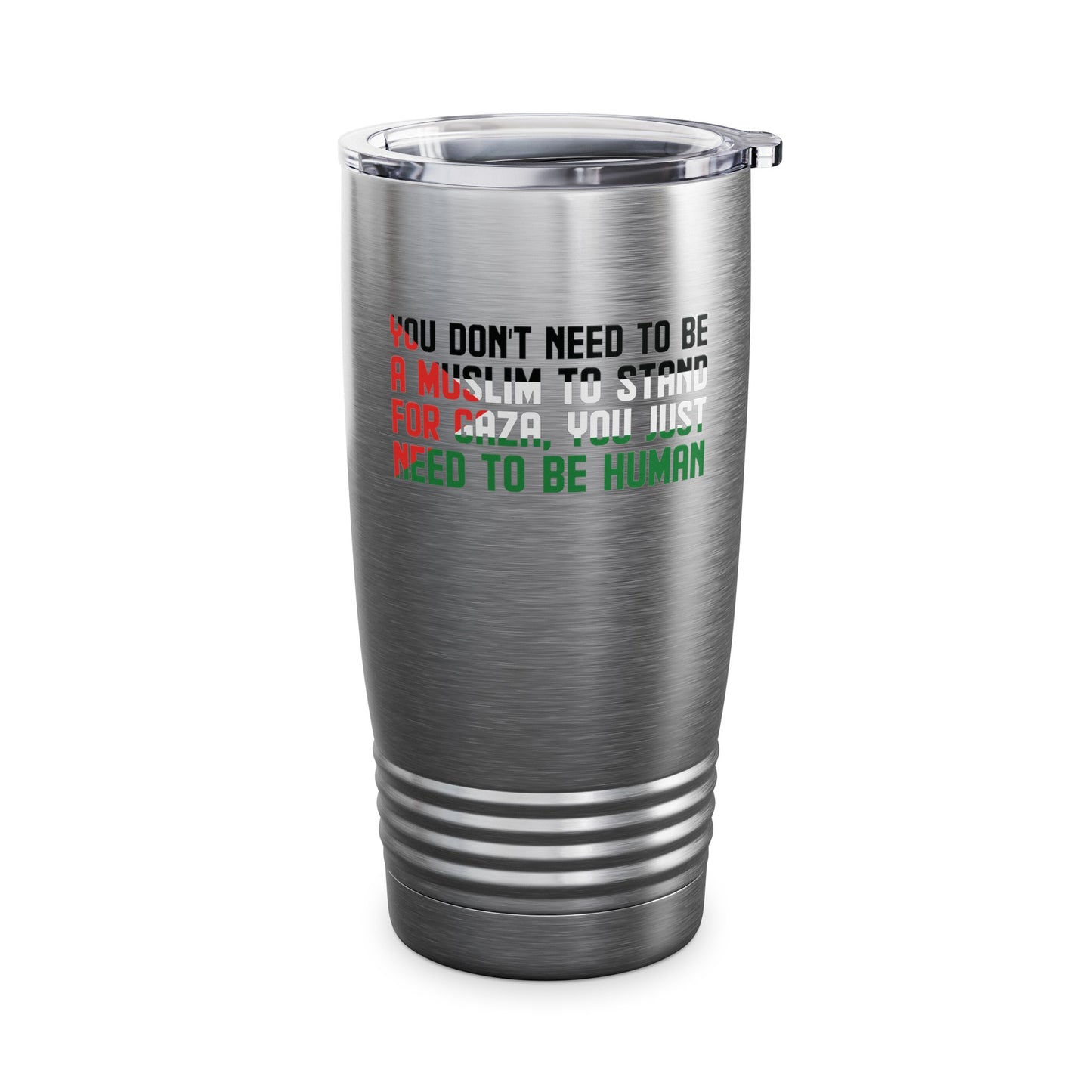 Free Palestine Flag Gaza Palestinian Flag Human Rights Tumbler For Men Women Tumbler