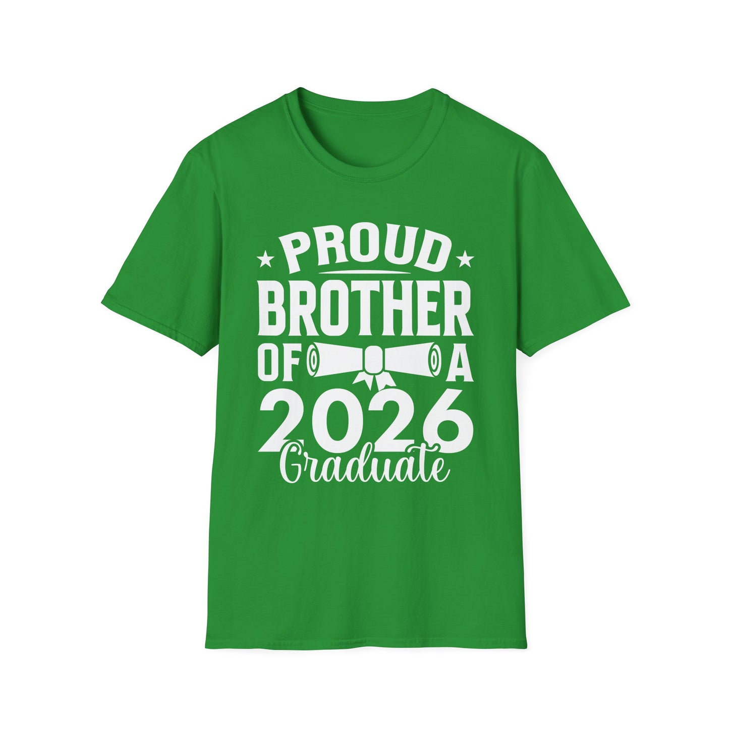 Retro Graduation Proud Brother Of A 2026 Graduate Senior T-Shirt For Men Women