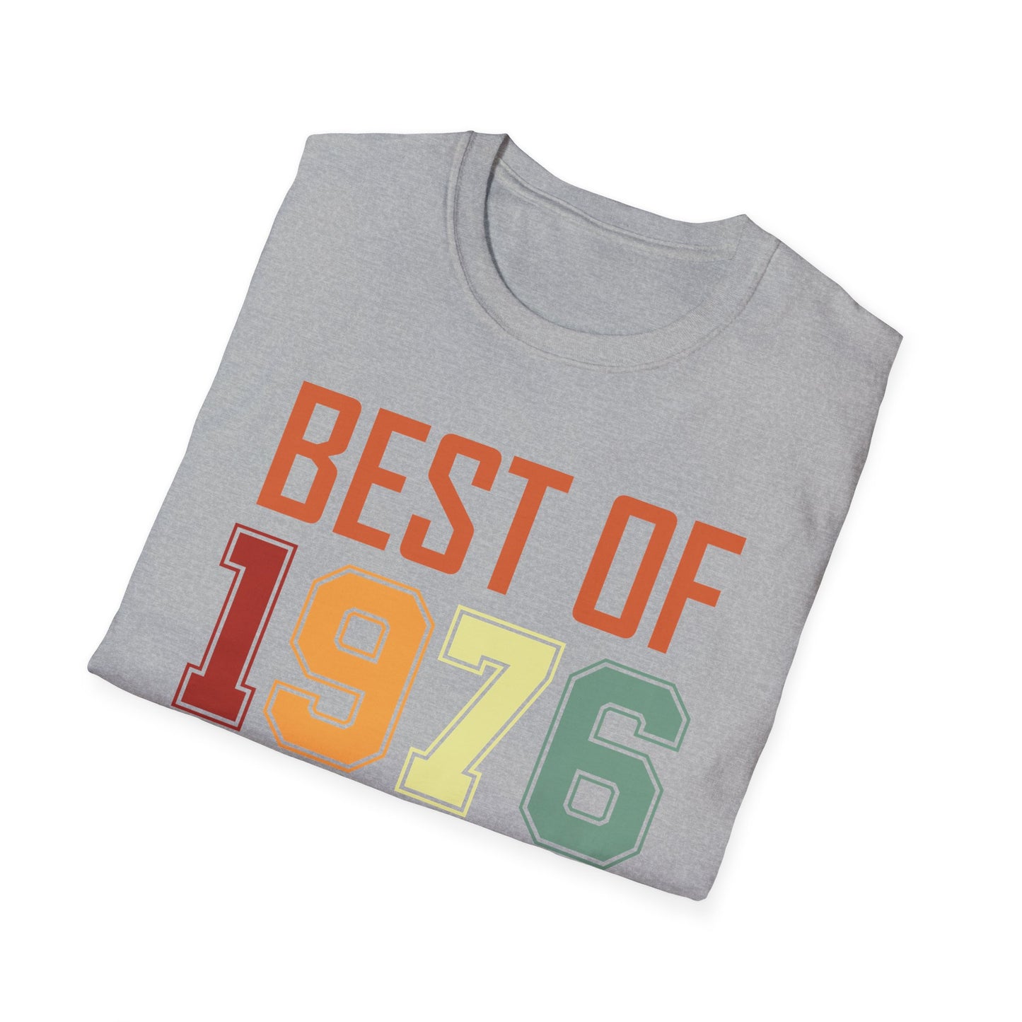 Funny Vintage Best of 1976 50 Year Old Gift 50th Birthday T-Shirt For Men Women T-Shirt