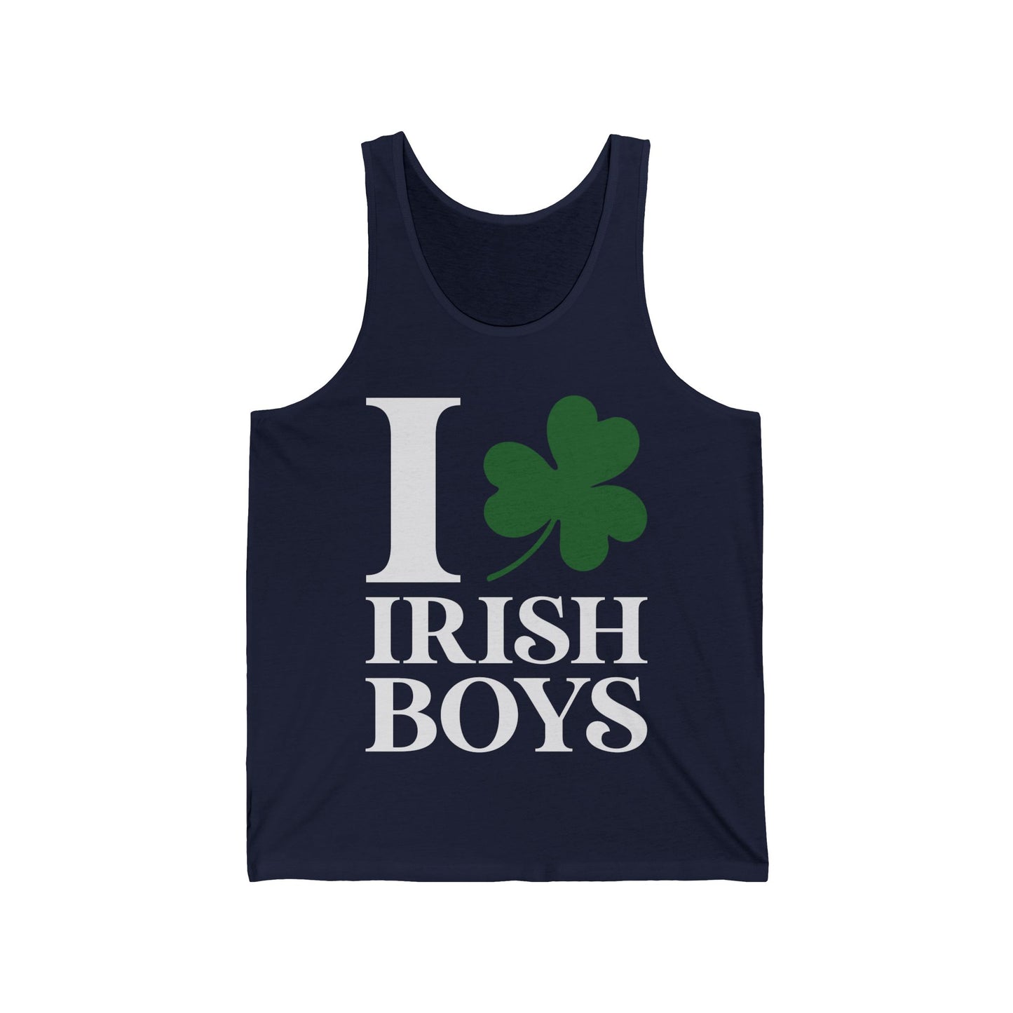 Funny I Love Irish Boys Shamrock St Patricks Day Tank Top For Men Women Tank Top