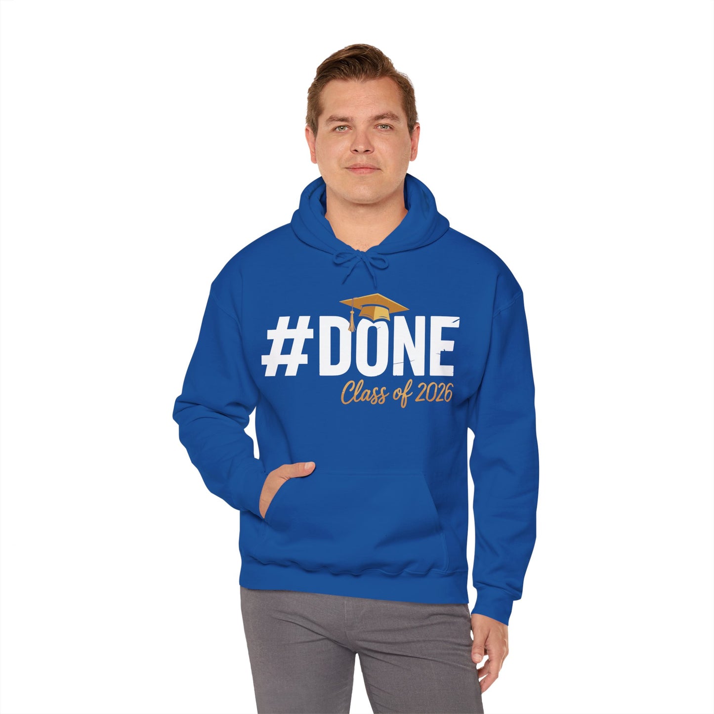 #Done Class of 2026 Graduation So Done Senior 2026 Grad Hoodie For Men Women