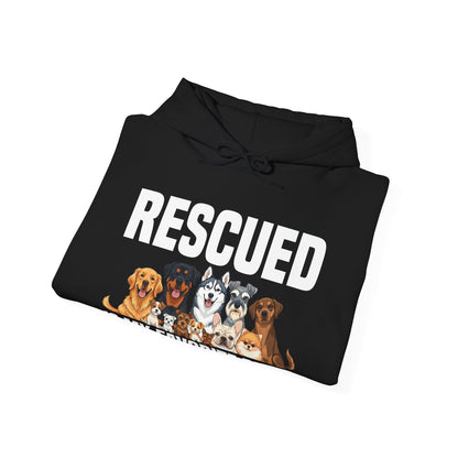 Rescued is My Favorite Breed Animal Rescue Hoodie