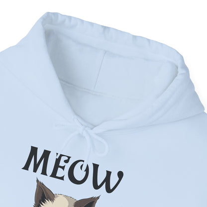 Meowstache Cat Mustache Moustache Beard Bearded Kitten Lovers Hoodie For Men Women Hoodie