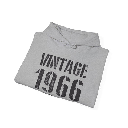 Funny Vintage 1966 60th Birthday Gifts 60 Year Old Hoodie For Men Women Hoodie