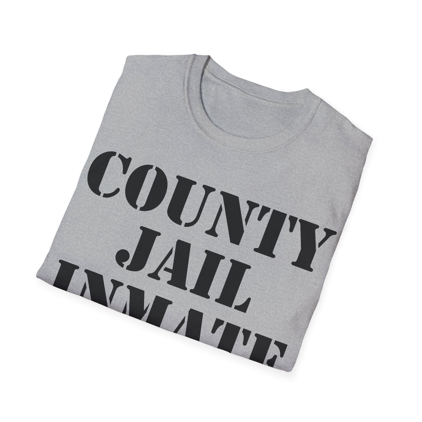 Halloween County Jail Inmate Prisoner Costume Party T-Shirt For Men