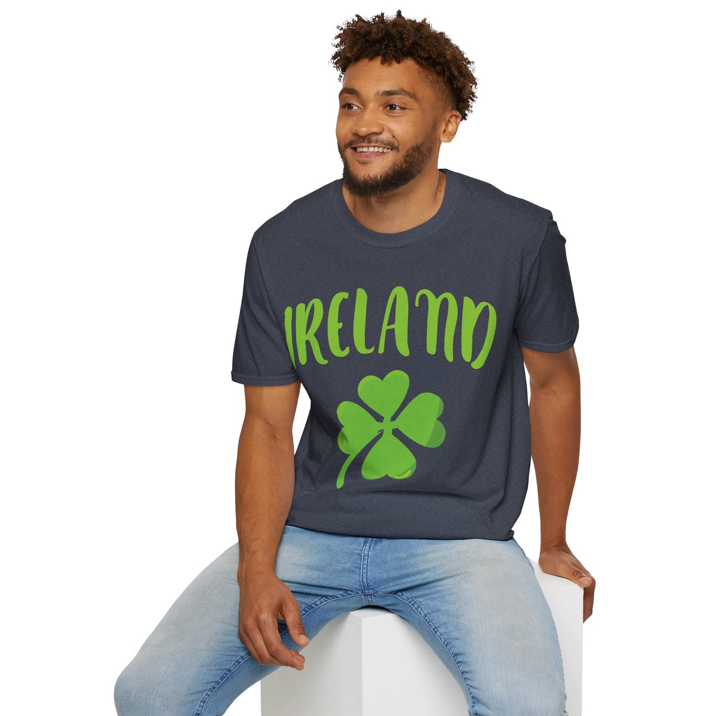 Ireland Shamrock St Patricks Day Clover Irish T-Shirt For Men Women T-Shirt