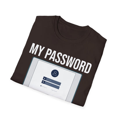 My Password is The Last 8 Digits of Pi Funny Programmer Nerd T-Shirt Men Women