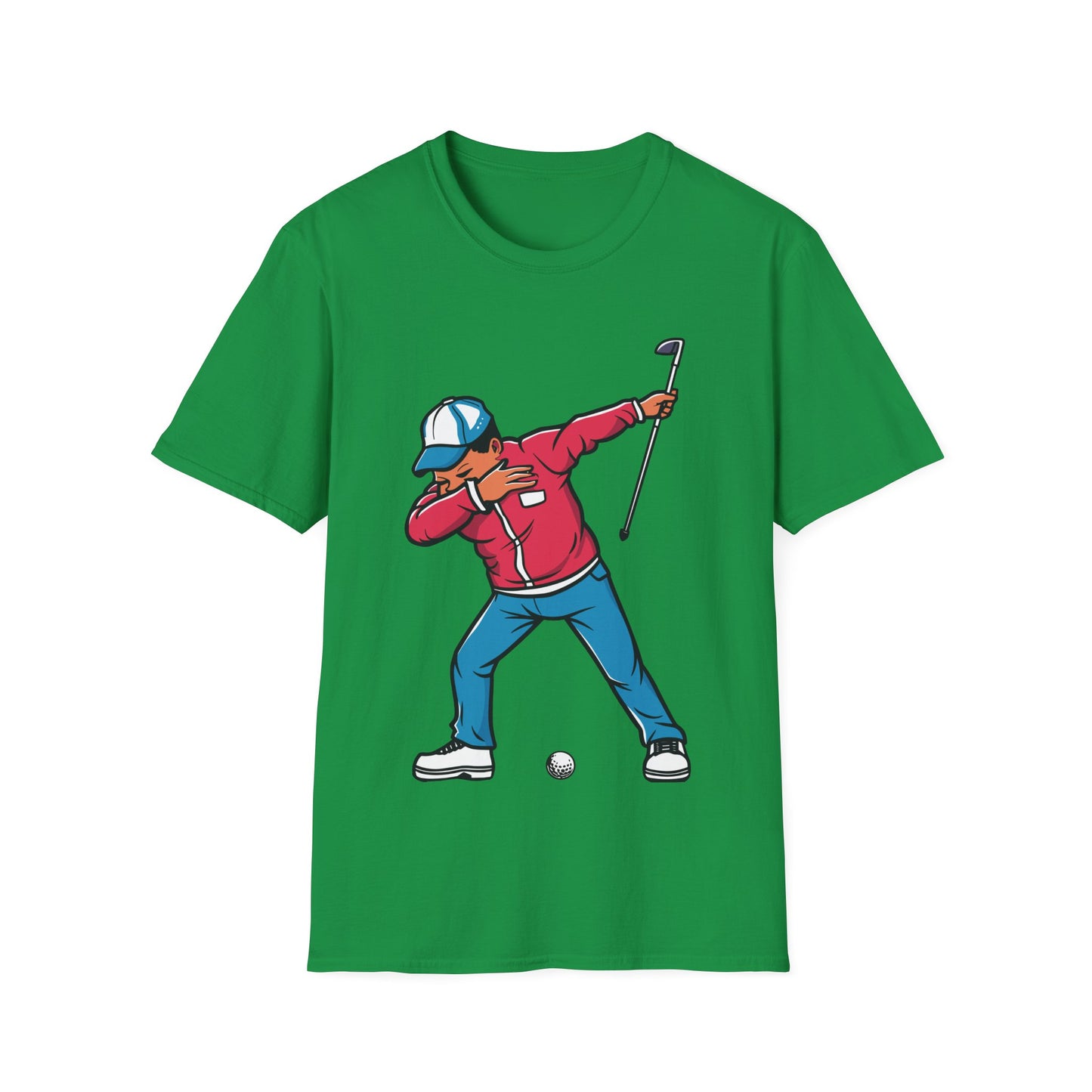 Funny Dabbing Golf Player Golfer Golfing Funny Boys Men Dab Dance T-Shirt For Men Women T-Shirt