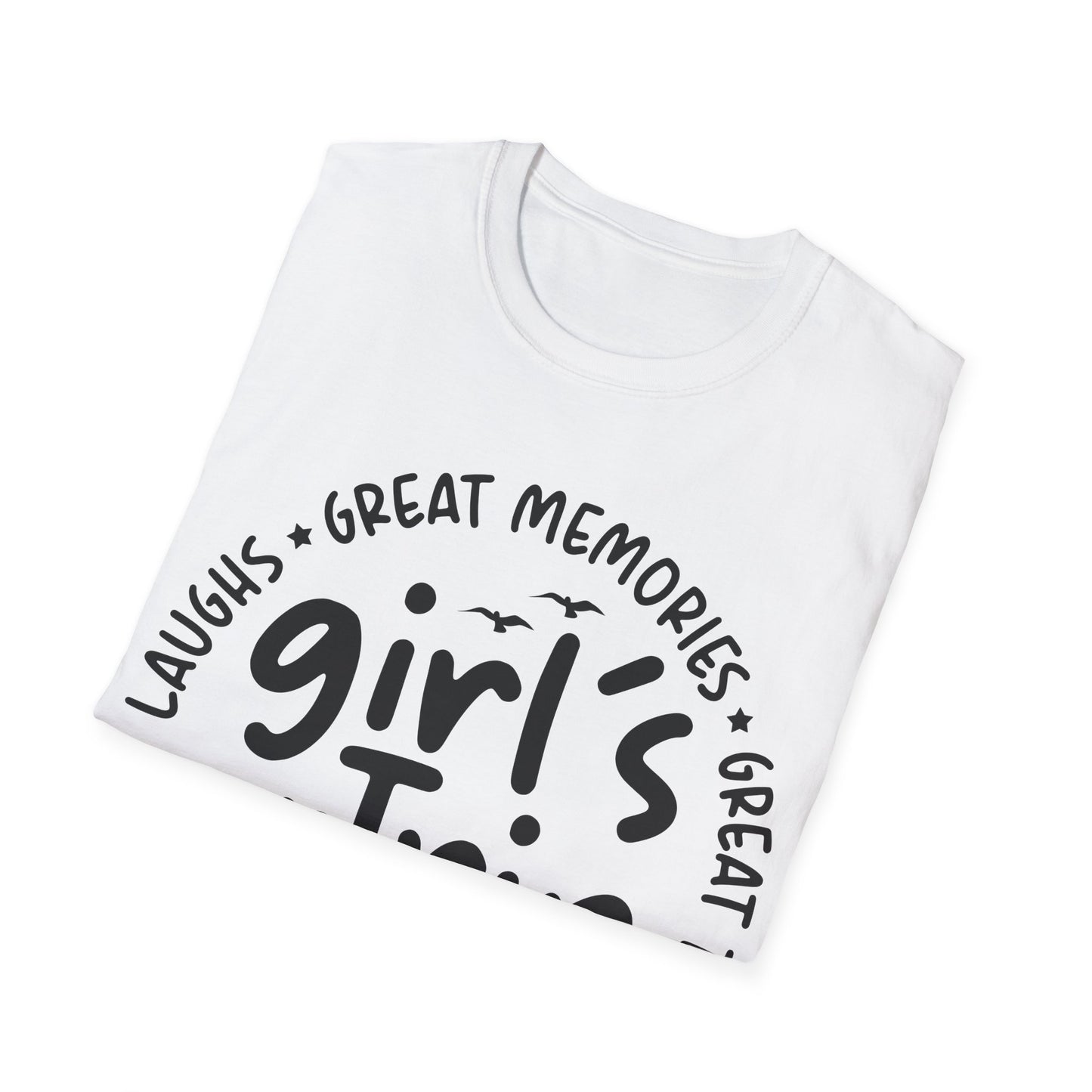 Girl's Trip 2024 Memories Friends Trip Matching Vacation T-Shirt For Men Women T-Shirt