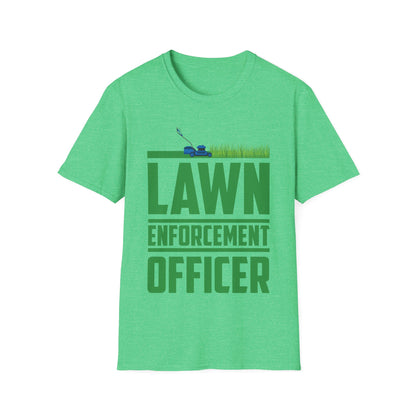 Funny Lawn Enforcement Officer Garden Gardener T-Shirt Men Women