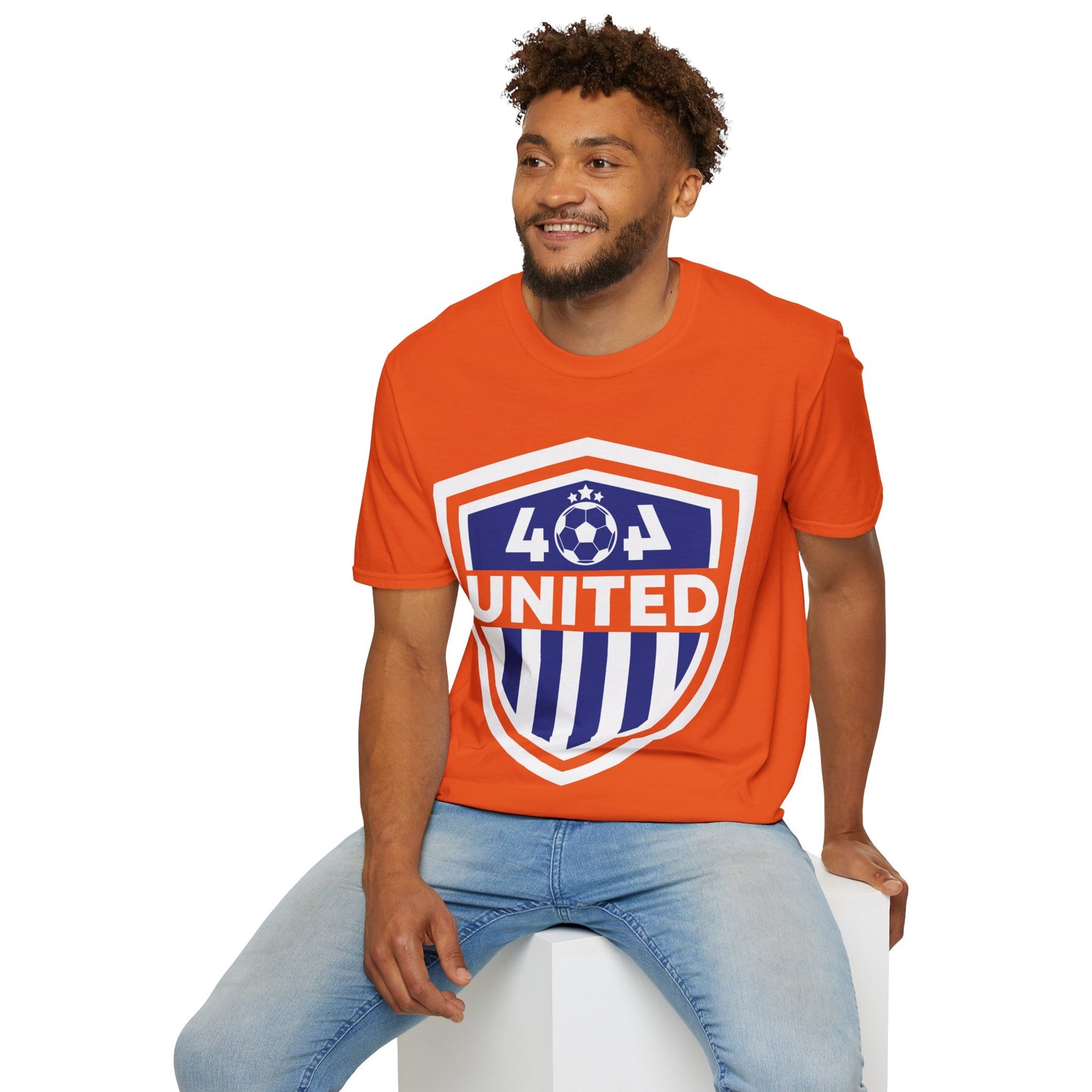 Funny 404 United Atlanta Soccer Badge Jersey T-Shirt For Soccer Lover Men Women T-Shirt