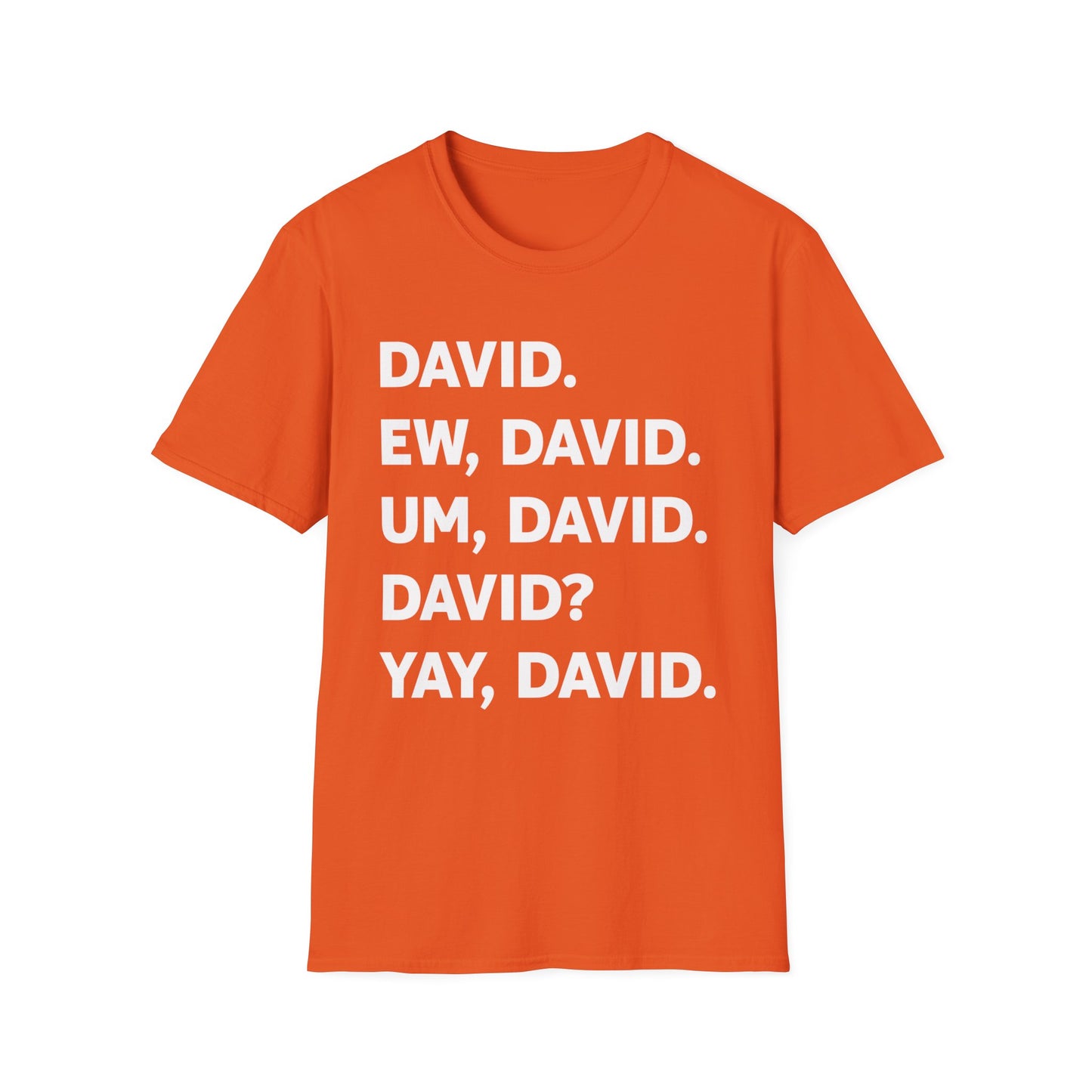 Funny Ew David Women Gift T-Shirt Men Women