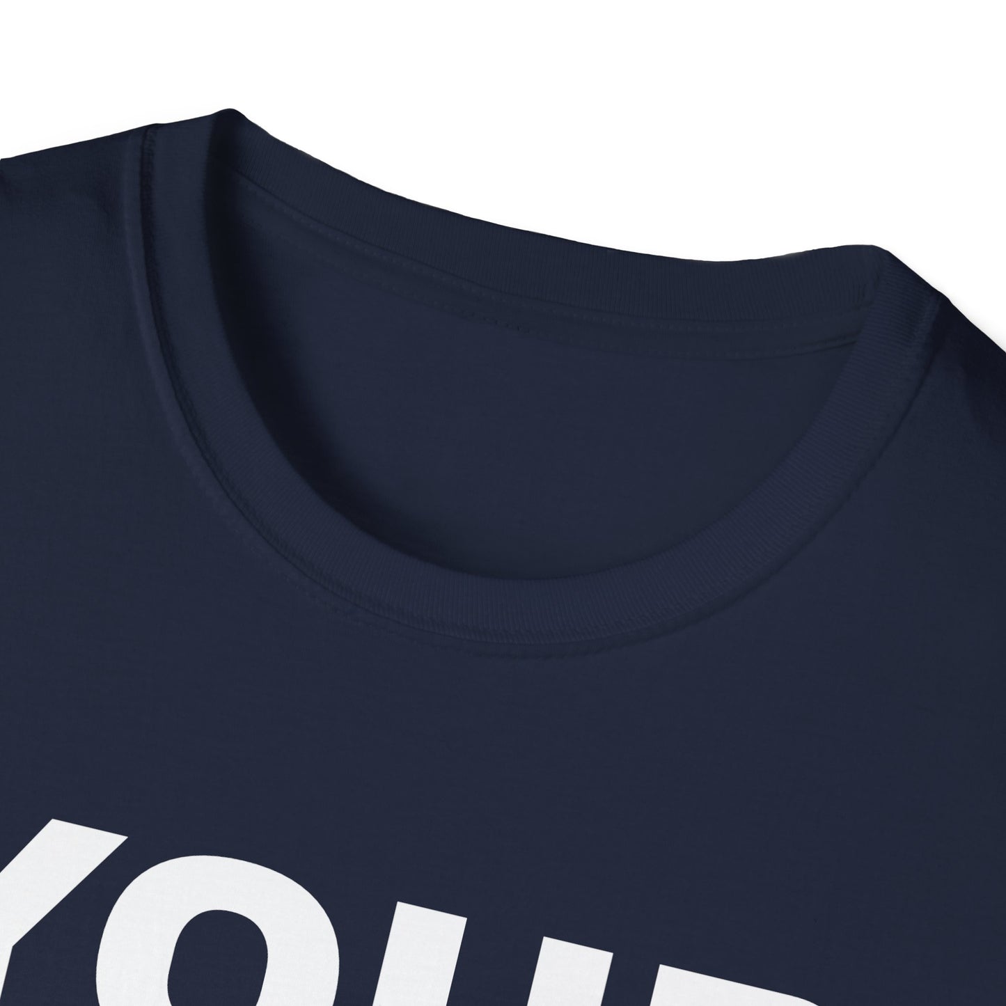 Custom Text Personalized Your Design on Unisex Softstyle T-Shirt