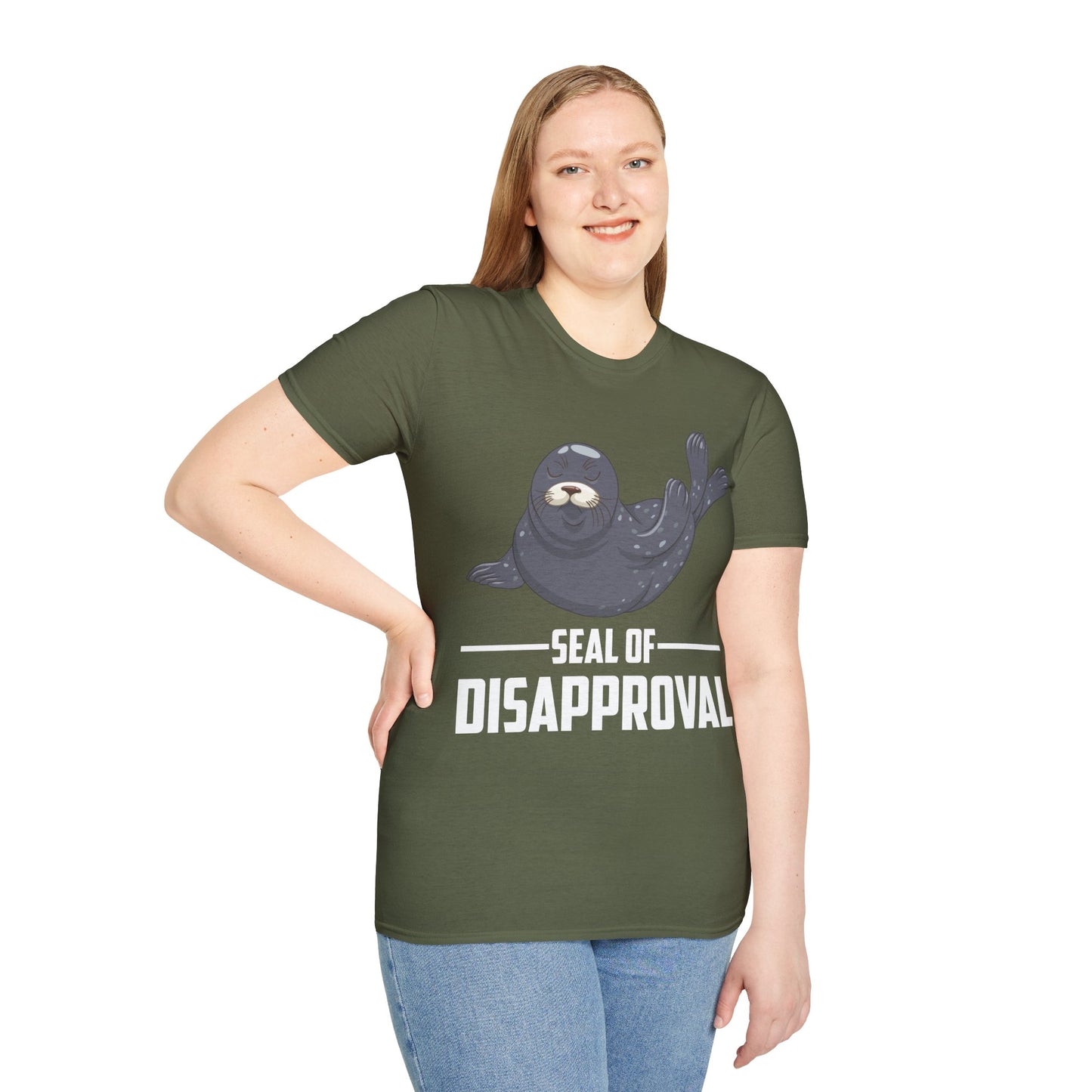 Funny Seal of Disapproval Seal Lover T-Shirt For Men Women