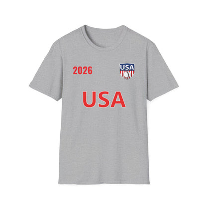USA T-Shirt Cricket Lovers Fan Team Support 2026